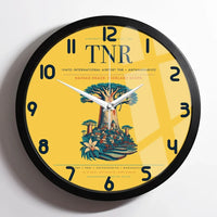 Thumbnail for Ivato International Airport (TNR) design on yellow framed wall clock