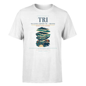 Single-Side Printing — Tri-Cities Airport (TRI) Double-Side T-Shirt