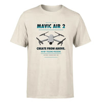 Thumbnail for DJI Mavic Air 2 design on beige single side