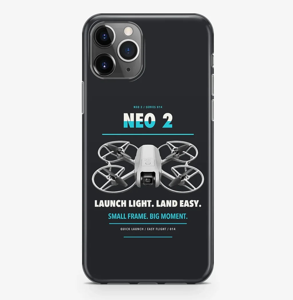 DJI Neo 2 Case ProMax design on black iphone case promax