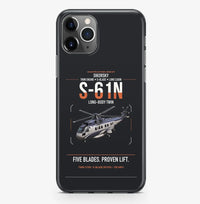 Thumbnail for Sikorsky S-61N design on black magsafe iphone case, for iPhone Pro Max