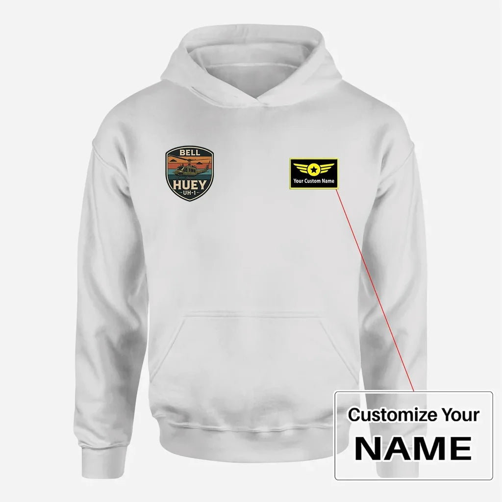 Customisable Retro BELL HUEY UH-1 Hoodie - view 19