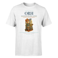 Thumbnail for Worcester Regional Airport (ORH) T-Shirt single-side front print in White | worcester-regional-airport-orh-double-side-t-shirt