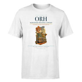 Single-Side Printing — Worcester Regional Airport (ORH) Double-Side T-Shirt