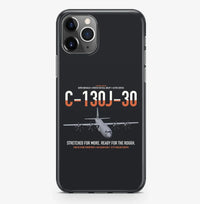 Thumbnail for C-130J-30 Super Hercules design on black magsafe iphone case, for iPhone Pro Max