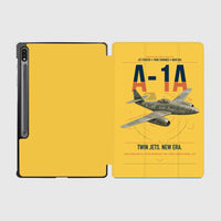Thumbnail for Messerschmitt Me 262A-1a design on yellow samsung tablet tablet case