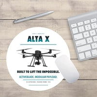Thumbnail for Freefly Alta X design on white round mouse pad
