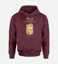 Thumbnail for Palanga International Airport (PLQ) design on dark red hoodie single-side print