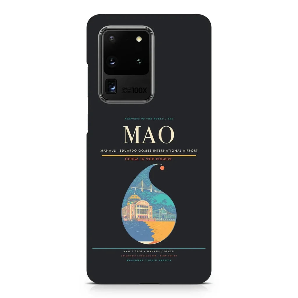 Manaus - Eduardo Gomes International Airport MAO Samsung Case - Black
