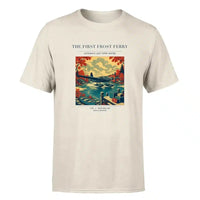 Thumbnail for VINTAGE G4433 - The First Frost Ferry - Premium T-Shirt design on beige premium t shirt