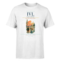 Thumbnail for Ivalo Airport (IVL) T-Shirt single-side front print in White | ivalo-airport-ivl-double-side-t-shirt