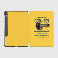 Thumbnail for CF34-8C5 design on yellow samsung tablet tablet case