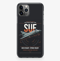 Thumbnail for Dassault Super Étendard design on black magsafe iphone case, for iPhone Pro Max