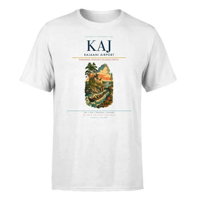 Single-Side Printing — Kajaani Airport (KAJ) Double-Side T-Shirt