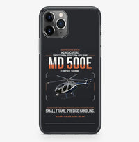 Thumbnail for MD Helicopters MD 500E design on black magsafe iphone case, for iPhone Pro Max