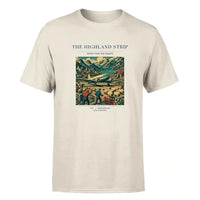 Thumbnail for VINTAGE G4097 - The Highland Strip - Premium T-Shirt design on beige premium t shirt