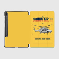 Thumbnail for HAL ALH Dhruv Mk III design on yellow samsung tablet tablet case