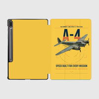 Thumbnail for Junkers Ju 88A-4 design on yellow samsung tablet tablet case