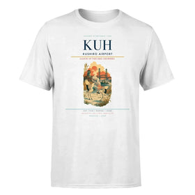 Single-Side Printing — Kushiro Airport (KUH) Double-Side T-Shirt