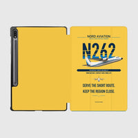 Thumbnail for Nord 262A design on yellow samsung tablet tablet case