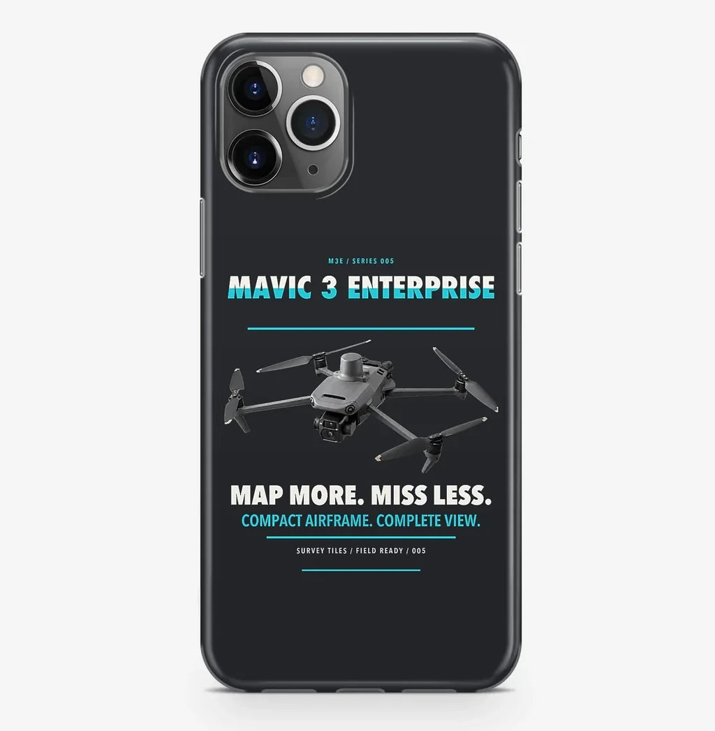 DJI Mavic 3 Enterprise Case ProMax design on black iphone case promax