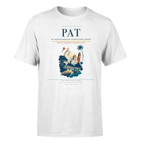 Thumbnail for Jay Prakash Narayan International Airport (PAT) T-Shirt single-side front print in White | jay-prakash-narayan-international-airport-pat-double-side-t-shirt