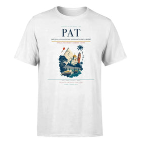 Single-Side Printing — Jay Prakash Narayan International Airport (PAT) Double-Side T-Shirt