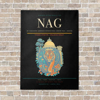Thumbnail for Dr. Babasaheb Ambedkar International Airport NAG — Nagpur vertical canvas print - no frame - black background