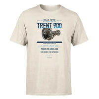 Thumbnail for Trent 900 design on beige single side
