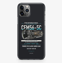Thumbnail for CFM56-5C Case ProMax design on black iphone case promax