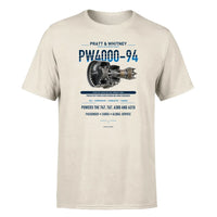 Thumbnail for PW4000-94 design on beige single side