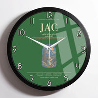 Thumbnail for Jackson Hole Airport JAC Wall-Clock Framed - Green
