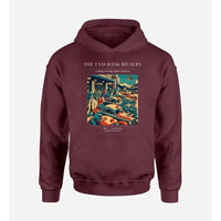Thumbnail for VINTAGE G4376 - The Taxi Rank Rivalry - Premium Hoodie design on darkred premium