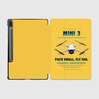 Thumbnail for DJI Mini 3 design on yellow samsung tablet tablet case