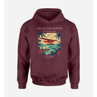 Thumbnail for VINTAGE G4024 - The Island Hopper - Premium Hoodie design on darkred premium
