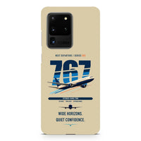 Thumbnail for Boeing 767-300ER design on samsung case - beige