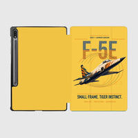 Thumbnail for F-5E Tiger II design on yellow samsung tablet tablet case