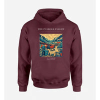 Thumbnail for VINTAGE G4413 - The Payroll Flight - Premium Hoodie design on darkred premium