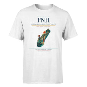 Single-Side Printing — Phnom Penh International Airport (PNH) Double-Side T-Shirt