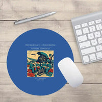 Thumbnail for VINTAGE G4452 - The Mechanic's Lunch Whistle - Designed Mouse Pads design on blue round