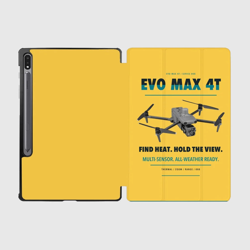 Autel EVO Max 4T design on yellow samsung tablet tablet case