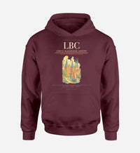 Thumbnail for Lübeck Blankensee Airport (LBC) design on dark red hoodie single-side print