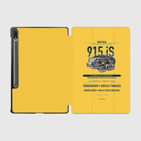 Thumbnail for 915 iS design on yellow samsung tablet tablet case