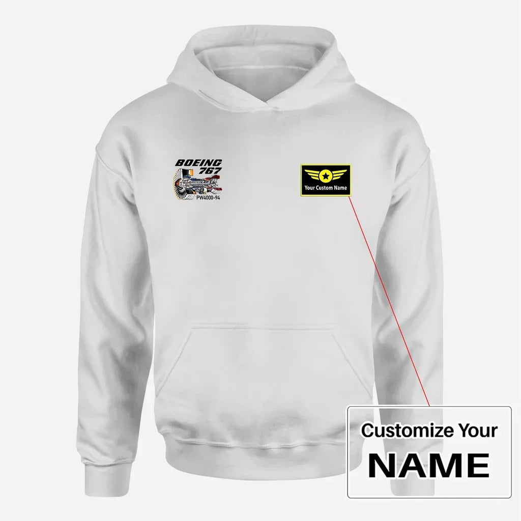 Customisable Boeing 767 Hoodie - view 19