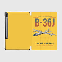 Thumbnail for B-36J Peacemaker design on yellow samsung tablet tablet case
