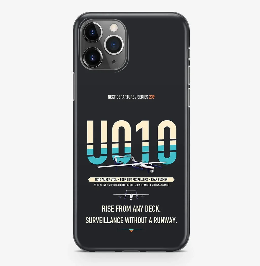 Airbus U010 Aliaca VTOL Case ProMax design on black iphone case promax