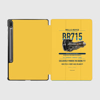 Thumbnail for BR715 design on yellow samsung tablet tablet case