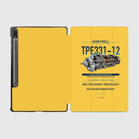 Thumbnail for TPE331-12 design on yellow samsung tablet tablet case