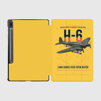 Thumbnail for Heinkel He 111H-6 design on yellow samsung tablet tablet case