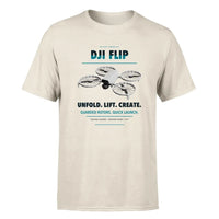 Thumbnail for DJI Flip design on beige single side